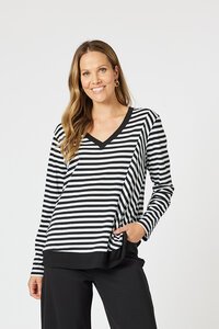 Clarity Serena Stripe Top