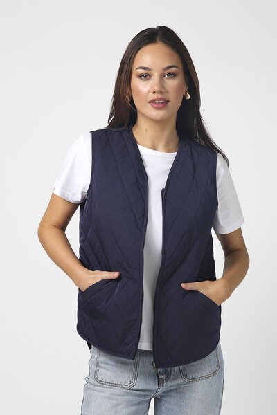 Stella + Gemma Vesta Navy Vest-new-Preen