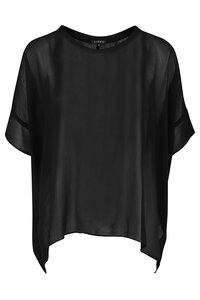 Storm Relaxed Sheer Short Sleeve Top