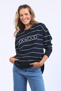 Foxwood Classic Stripe Simplified Crew