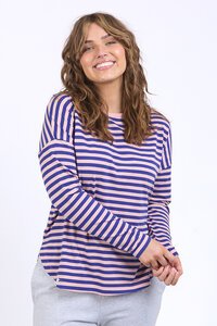 Elm Lauren LS Stripe Tee