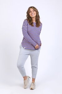 Elm Lauren LS Stripe Tee