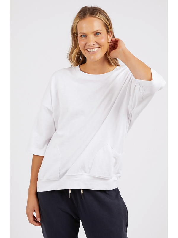 Elm White Mazie Sweat