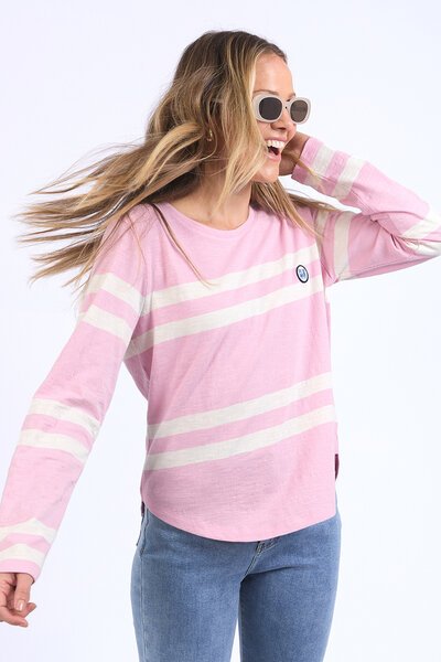 Elm Soft Pink Allegra LS Tee-new-Preen