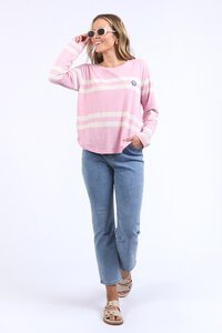 Elm Soft Pink Allegra LS Tee