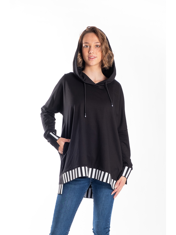 Jellicoe Black Stripe Latta Sweater