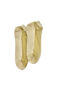 The Shoe Collective Gold Fleck Ankle Sock 2 Pack