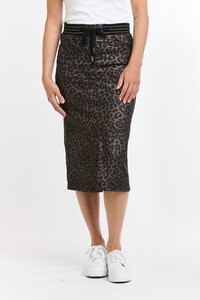 Italian Star Animal Print Hugo Skirt