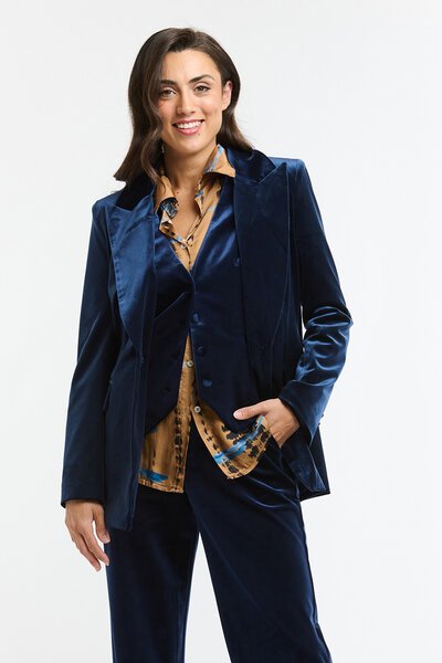 Italian Star Jets Velvet Jacket-new-Preen