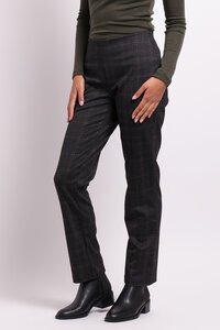 Esplanade Check Straight Fit Pant