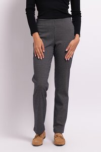 Esplanade Check Straight Fit Pant