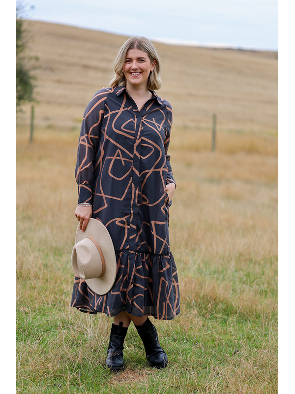 Oh Three Shirt Swing Dress