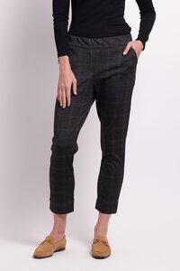 Esplanade Check Adjustable Cuff Pant