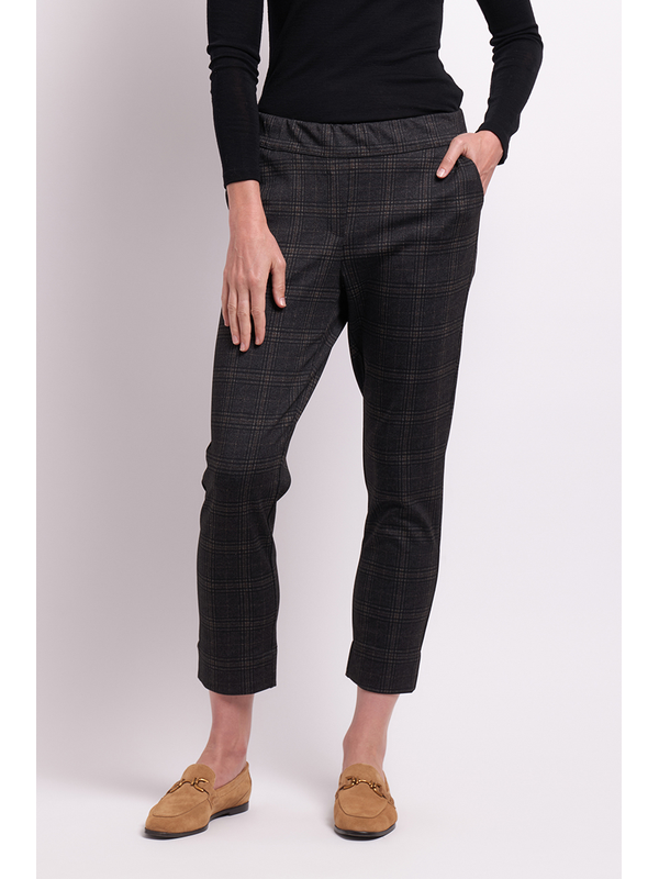 Esplanade Check Adjustable Cuff Pant