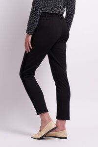 Esplanade Plain Pintuck Front Cuffed Pant