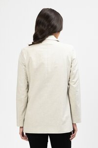 Billie The Label Natural Linen Dylan Blazer