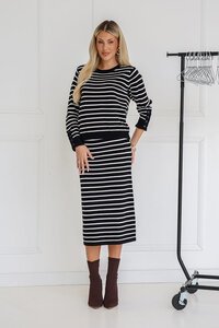 Miss Marlow Harper Stripe Skirt