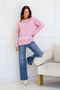 Miss Marlow Contrast Trim Knit