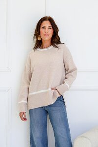 Miss Marlow Contrast Trim Knit