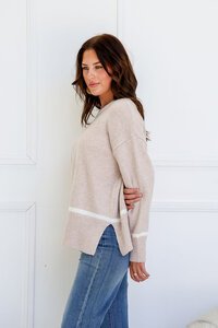 Miss Marlow Contrast Trim Knit