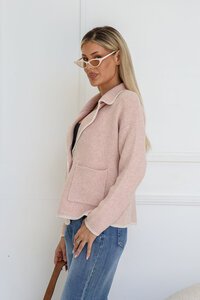 Miss Marlow Blanket Stitch Knit Jacket