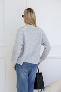 Miss Marlow Blanket Stitch Knit Jacket