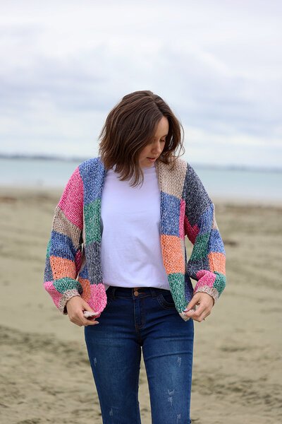 Worthier Bella Wool Blend Cardi-new-Preen