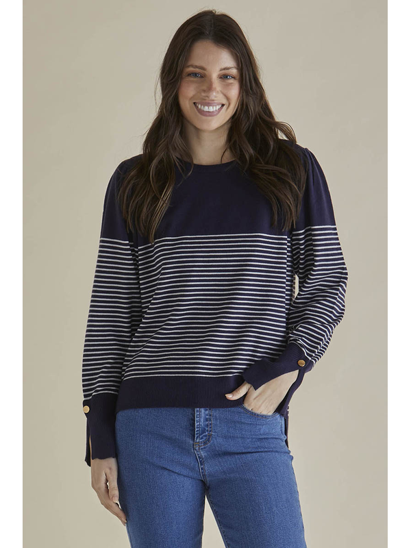 Betty Basics Colette Stripe Sweater