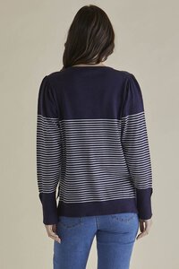 Betty Basics Colette Stripe Sweater