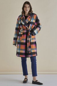 Betty Basics Ellie Check Coat