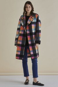 Betty Basics Ellie Check Coat