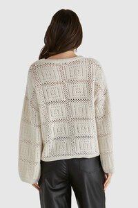 Sass Marcello Crotchet Top