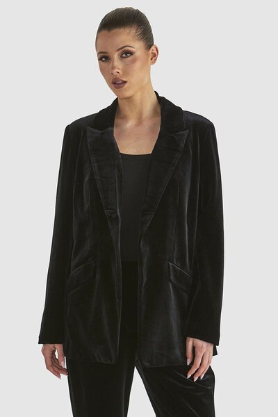 Fate + Becker Mustang Sally Velvet Jacket-new-Preen