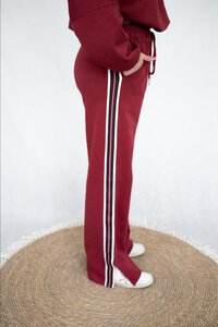 Fria The Label Stripe Trim Trackpants