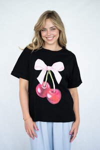 Surri Cherry Ribbon Tee