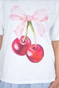 Surri Cherry Ribbon Tee