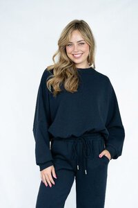 Fria The Label Stripe Trim Sweatshirt