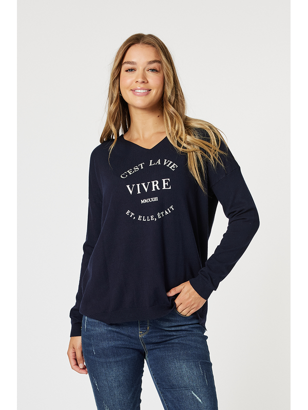 Threadz Cest La Vie Knit